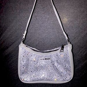 Steve Madden silver bling handbag ⊹ ࣪ ˖ .𖥔 ݁ ˖